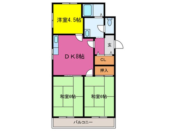 ｃｏｌｌｅｃｔｉｏｎ忠岡駅前の物件間取画像